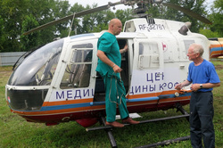Геликоптер уже опробовали специалисты медицины катастроф