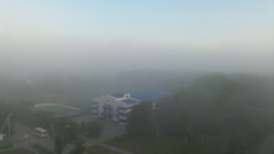 Туман окутал Екатеринбург