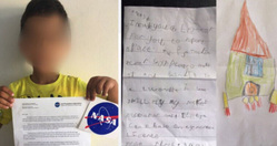 В обратном письме NASA пожелало юному «инженеру» не терять своего вдохновения