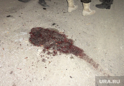 Обстрел под Луганском, кровь
