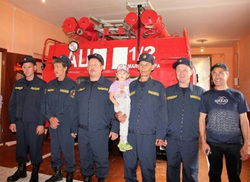 Пожарные Малой Тавры теперь могут носить форму на законных основаниях