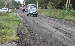 Шадринцы утверждают, что ремонт Свердловского тракта ведется с грубейшими нарушениями