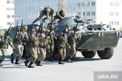 День 90-й гвардейской танковой дивизии в Чебаркуле, боевые действия, армия, война, показательные выступления