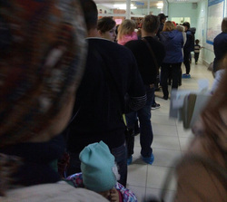 Тоболяки жалуются на очереди в детской поликлинике