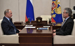 Президент Путин провел личный прием с новым главой РАН