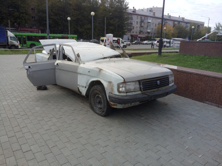 Автомобиль оказался своеобразным тренажером, пояснили в МЧС