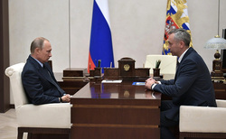 Путин встретился с мэром Вологды Андреем Травниковым, чтобы назначить его врио губернатора Новосибирской области