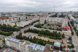 Виды Челябинска, город, вид сверху