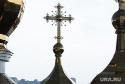 Пресс-тур в Академический. Екатеринбург, крест, христианство, религия, храм во имя святых божьих строителей