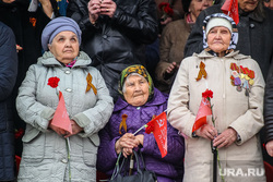 Парад Победы в Великой Отечественной войне. Тюмень, парад победы, пенсионеры