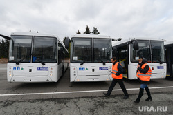 Вручение новых автобусов OOO «Общественный городской транспорт». Челябинск, автобусы нефаз
