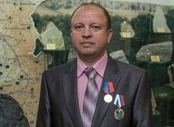 Алексей Жеглов получил медаль «За честь и мужество»
