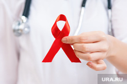 Клипарт депозитфото, красная лента, вич, спид