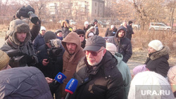 Митинг в Челябинске в сквере Колющенко необр