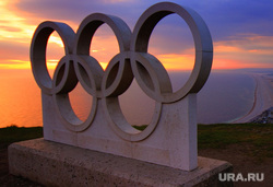  Открытая лицензия от 27.07.2016 .  , олимпийские кольца, закат, олимпиада