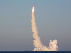 Ракета упала в Атлантический океан (фото из архива)