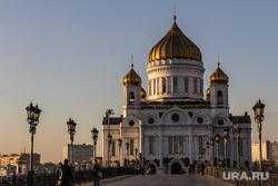 Клипарт. Москва, храм христа спасителя