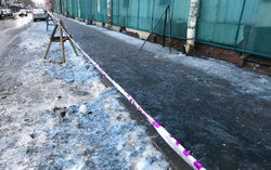 Росприроднадзор по СЗФО на Аптекарском проспекте Санкт-Петербурга нашел не только светло-голубой снег, но и фиолетовый