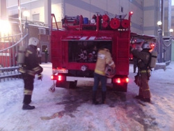 Пожарные справились с огнем за несколько минут
