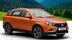 Лидером пятерки лучших авто 2017 года стала LADA Vesta SW Cross