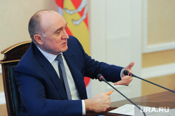 Прием женщин, в преддверии праздника 8 марта, губернатором Челябинской области Борисом Дубровским. Челябинск, дубровский борис