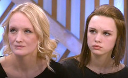 Наталья Шурыгина (слева) опасается, что освободившийся насильник создаст проблемы ее дочери Диане (справа)