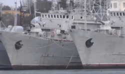 Военные корабли ВМС Украины, оставленные в Крыму, находятся в плачевном состоянии