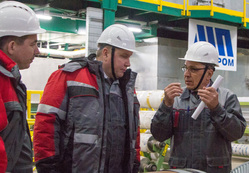Руководство ММК посетило Лысьвенский металлургический завод