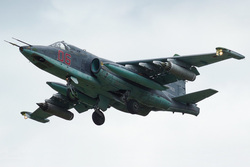 Российский Су-25 был сбит боевиками из ПЗРК