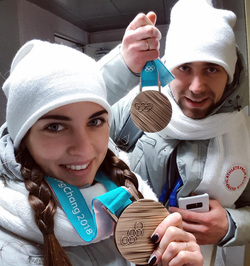 Керлингист Александр Крушельницкий вместе с женой завоевал бронзу на Олимпиаде