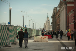 Акция Открытой России "Надоел". Москва, ремонтные работы, лубянский проезд, реновация