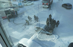 На Ямале, во дворах, часто горят автомобили из-за электрического подогрева