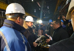 Министра Сергея Донского на «Мечеле» встречали менеджеры Игоря Зюзина