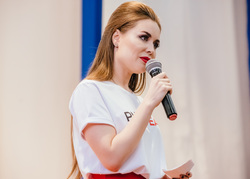 Юлия Михалкова на встрече со студентами в Верхней Пышме. Екатеринбург, михалкова юлия, портрет