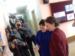 Омбудсмен Кузнецова в Шадринске встретилась с родителями учеников, которых расстреляла одноклассница