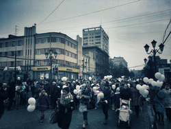Акция «Тишина» состоялась в Челябинске