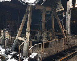 Кемеровчанин показал, что стало с ТЦ после пожара