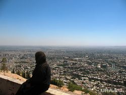 Клипарт depositphotos.com, Сирия, Дамаск, мусульманка, городской пейзаж