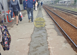 Ремонт на ж/д станции в Химках удивил пассажиров