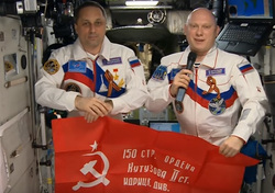 В честь Дня Победы космонавтам объявлен выходной