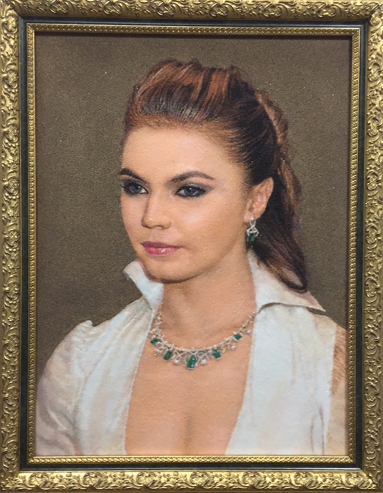 Портрет олимпийской чемпионки Алины Кабаевой обойдется в 1,2 миллиона рублей
