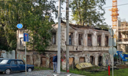 «Дом Звонарева» находится сейчас в разрушенном состоянии