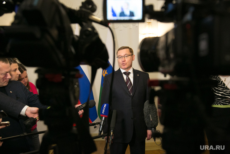 Брифигн по случаю нового назначения Якушева Владимира на пост министра строительства и жилищно коммунального хозяйства. Тюмень, якушев владимир