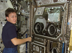Пегги Уитсон трижды участвовала в полетах на МКС