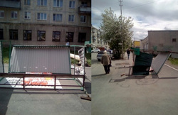 Ненадежную конструкцию просят укрепить