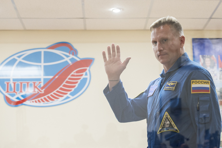 Житель Екатеринбурга Сергей Прокопьев впервые отправился в космос