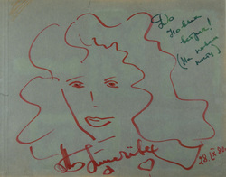 Рисунок певица сделала в сентябре 1980 года