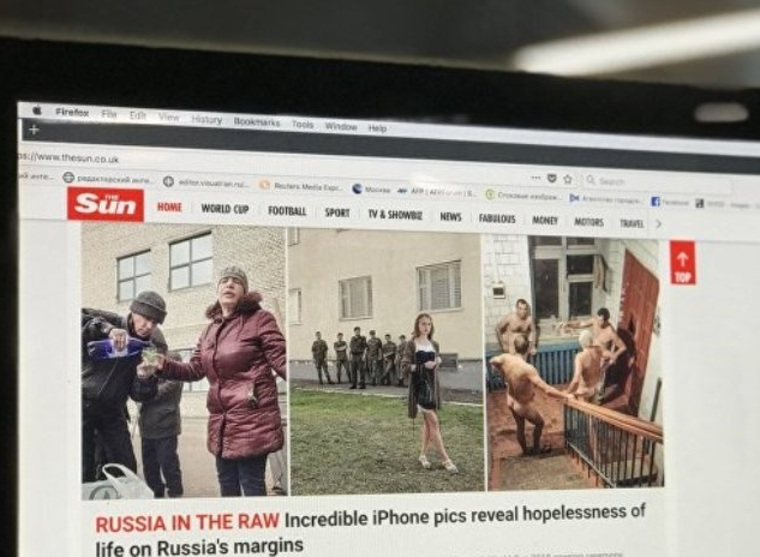 Так, по утверждению британского таблоида, выглядит типичные россияне и их повседневная жизнь