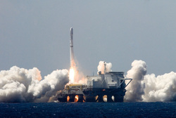 Весной S7 приобрела плавучий космодром «Морской старт»