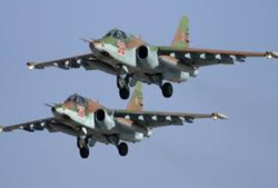 В Россию вернулись 27 самолетов и вертолетов, в том числе шесть штурмовиков Су-25